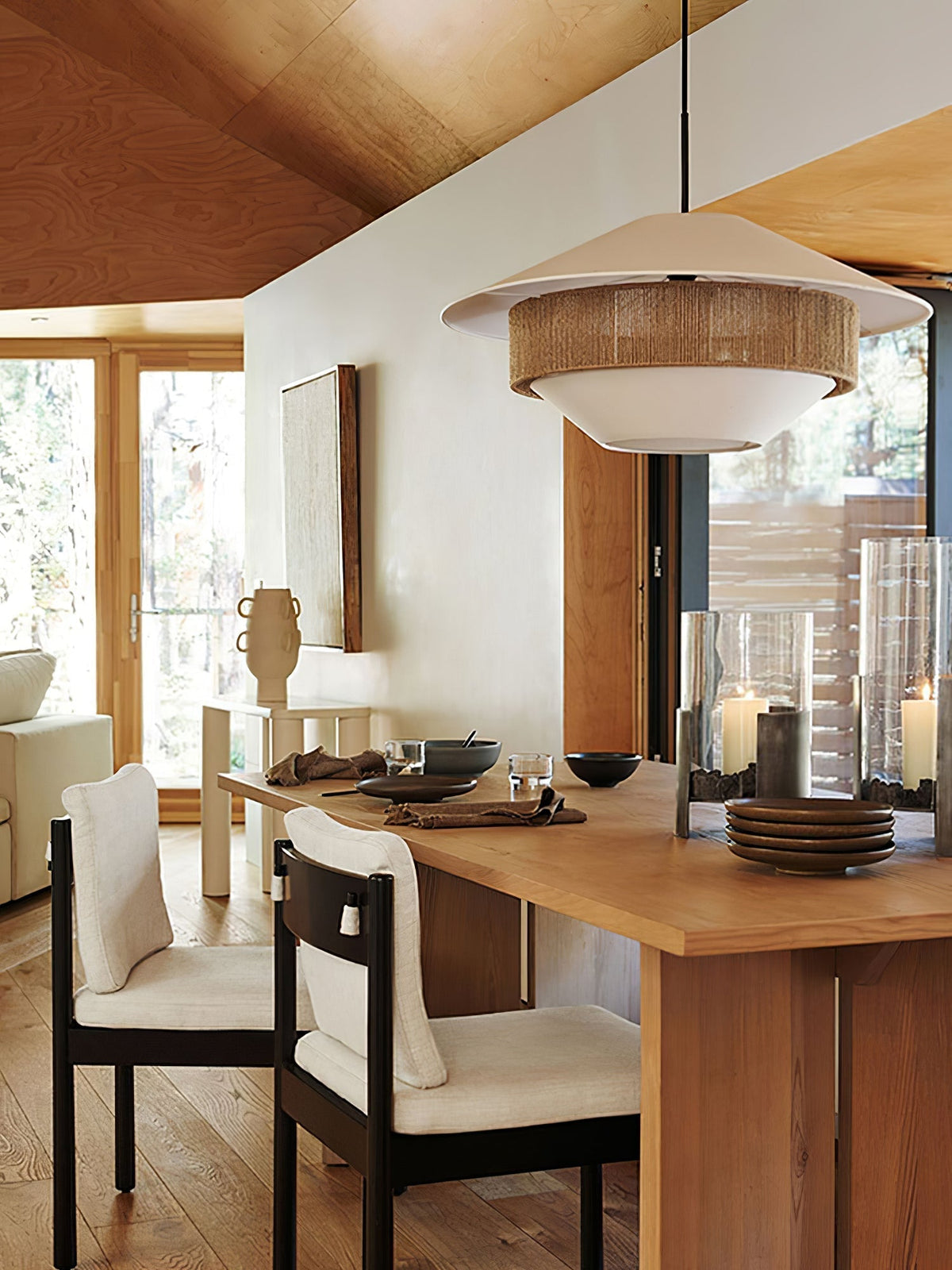 Athrel Modern Fabric Pendant Lamp