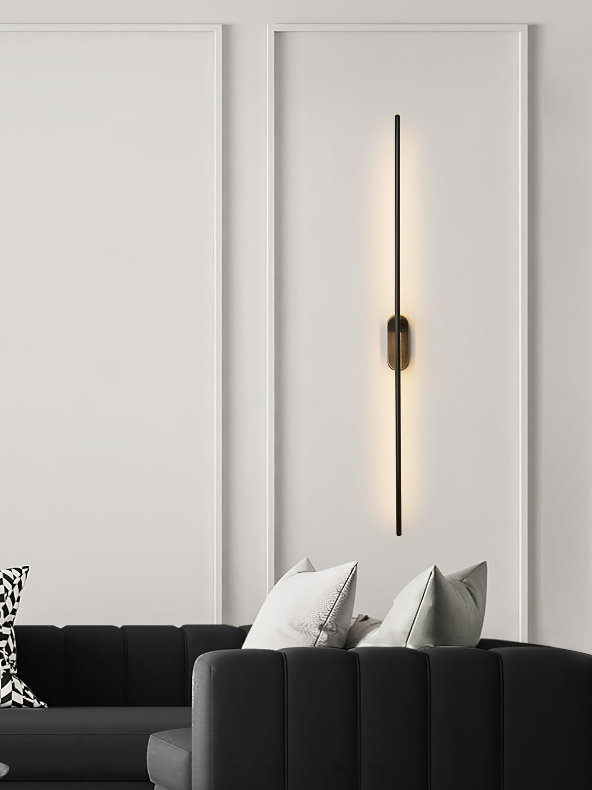 Marissa Stick Shaped Brass Sconce Wall lamp