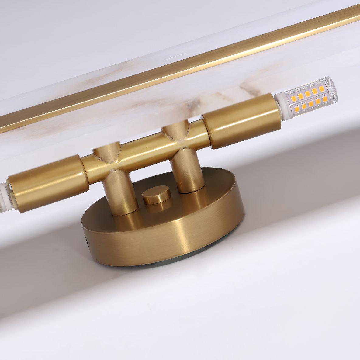 Fioraview Long Ellipse Alabaster Indoor Wall Light