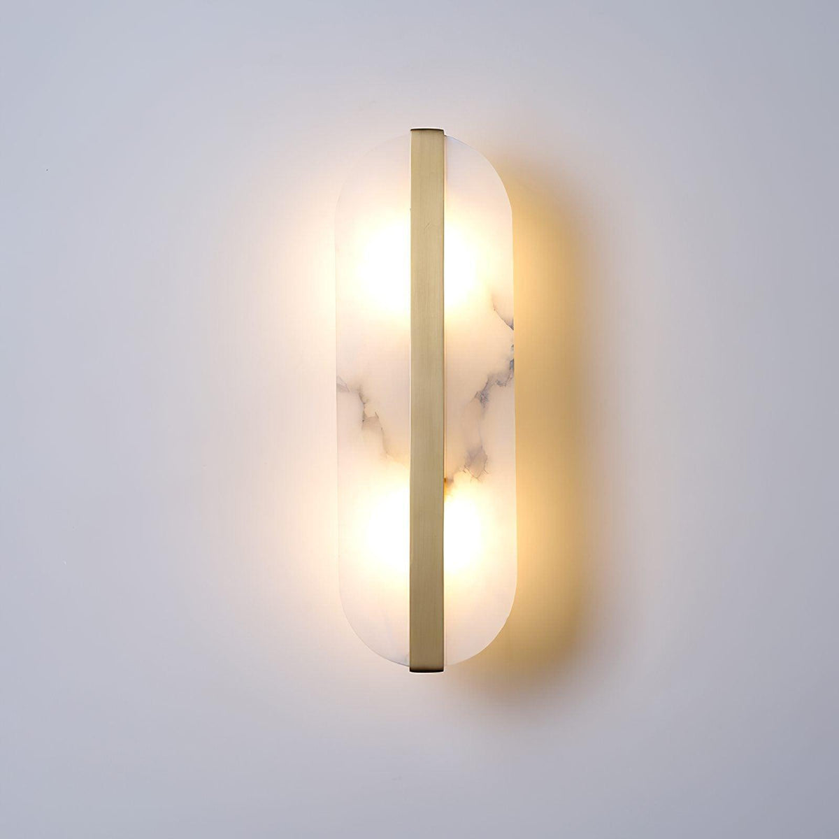 Fioraview Long Ellipse Alabaster Indoor Wall Light