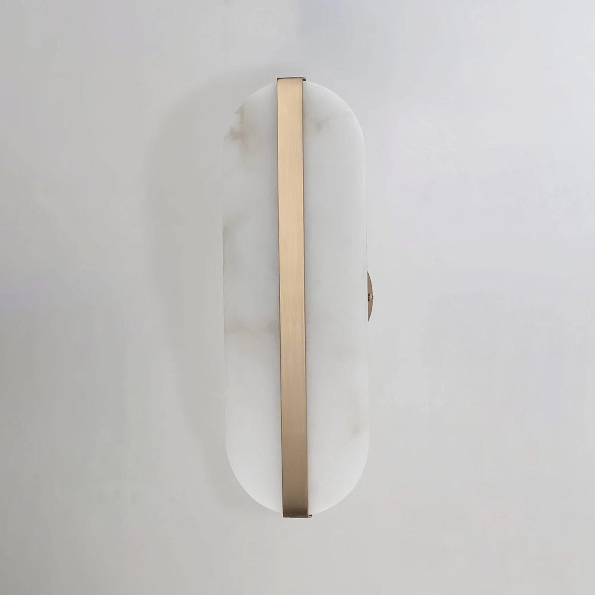 Fioraview Long Ellipse Alabaster Indoor Wall Light