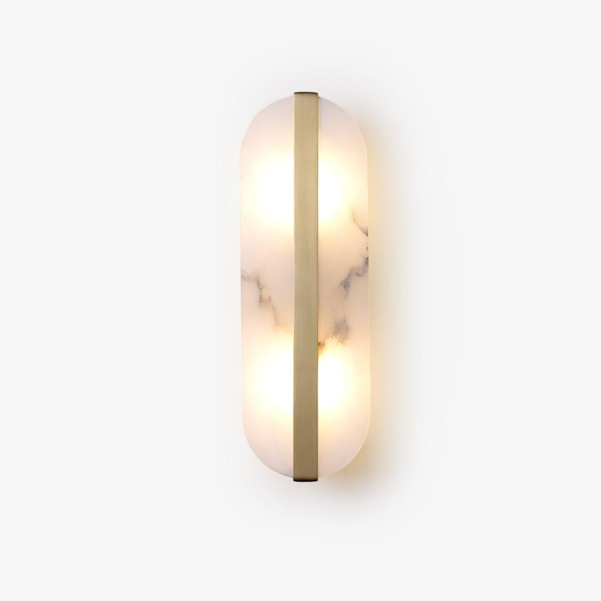 Fioraview Long Ellipse Alabaster Indoor Wall Light