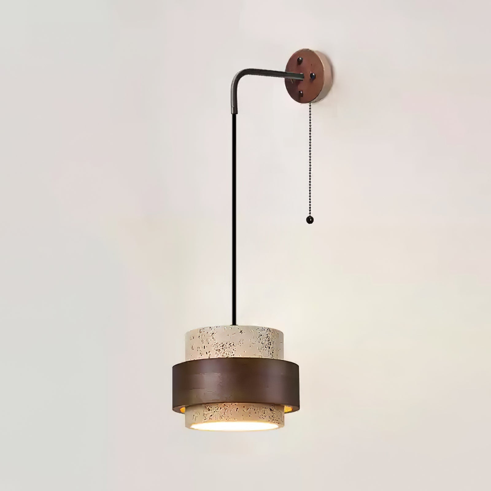 Alva Travertine Wall Light