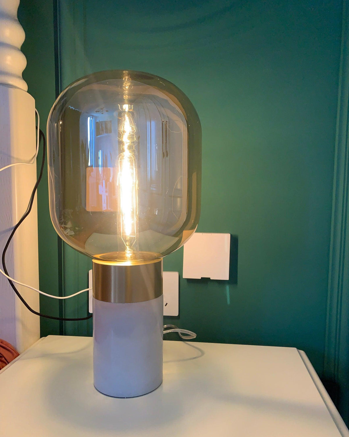 Aurdoren Minimalist Marble Glass Desk Lamp
