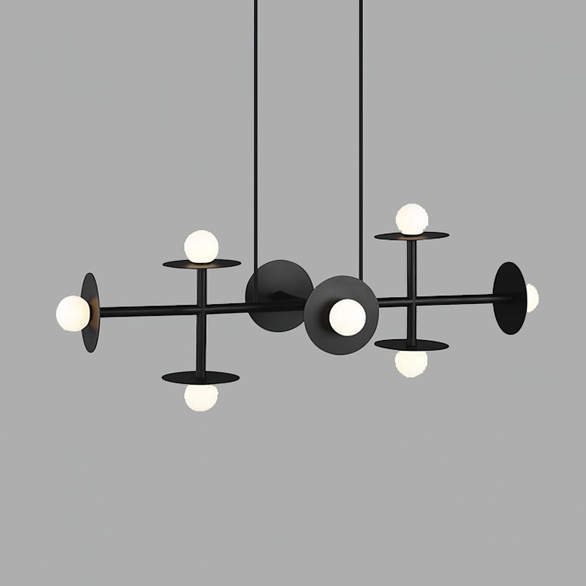 Celiissa Strada Chandelier Brass Glass Geometric