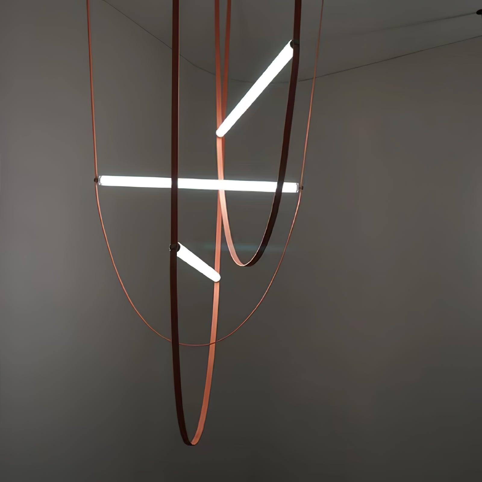 Solara Pendant Lamp Tracer Belt - Neutral Decor