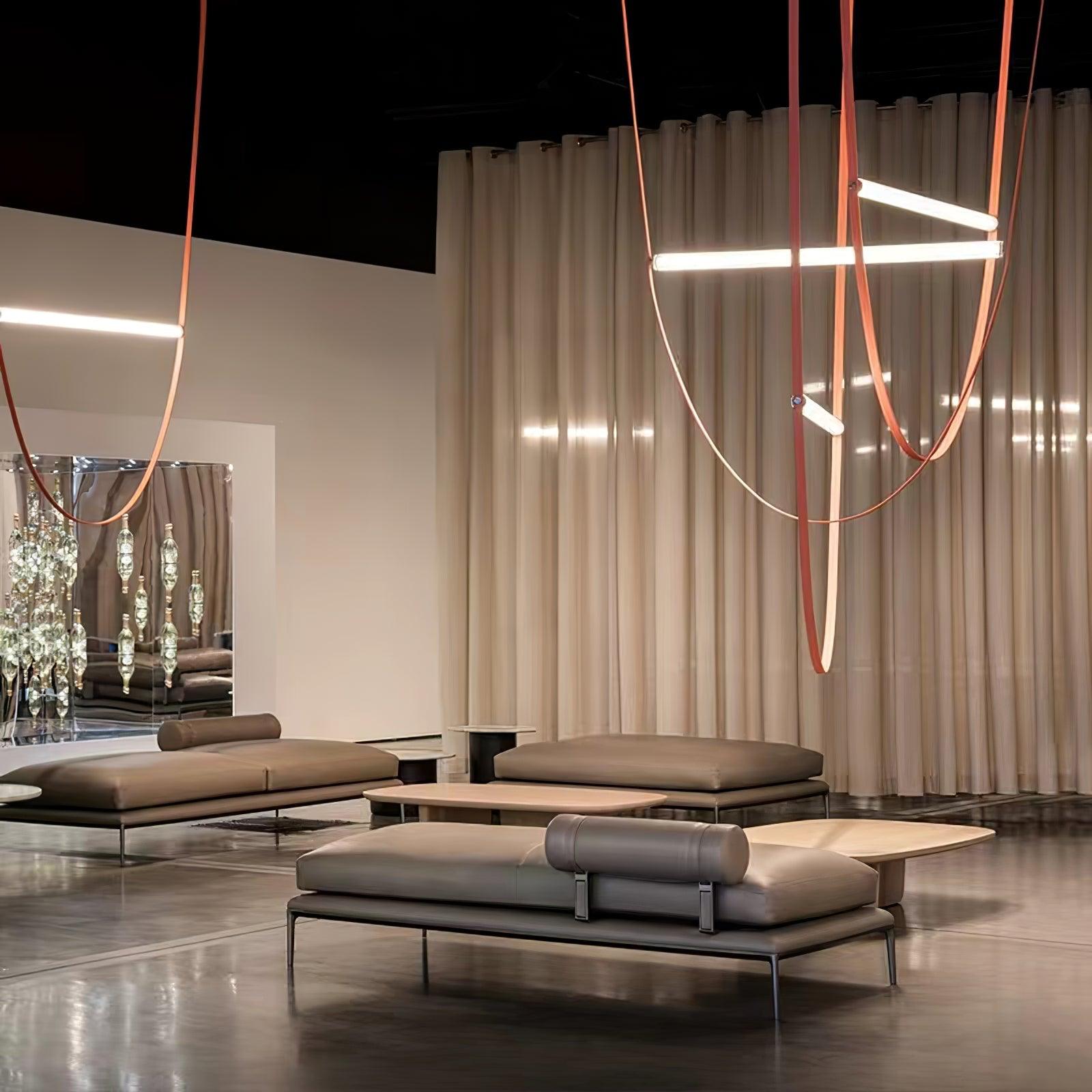 Solara Pendant Lamp Tracer Belt - Neutral Decor