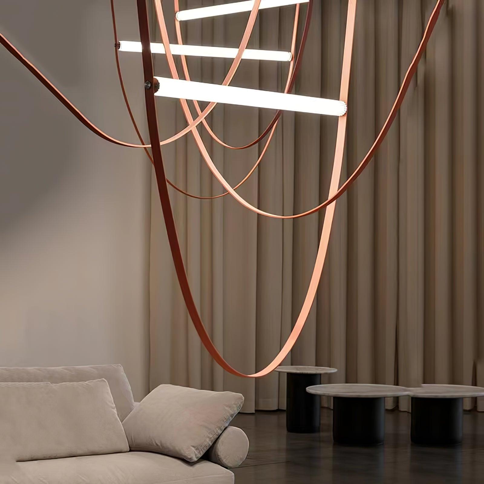 Solara Pendant Lamp Tracer Belt - Neutral Decor
