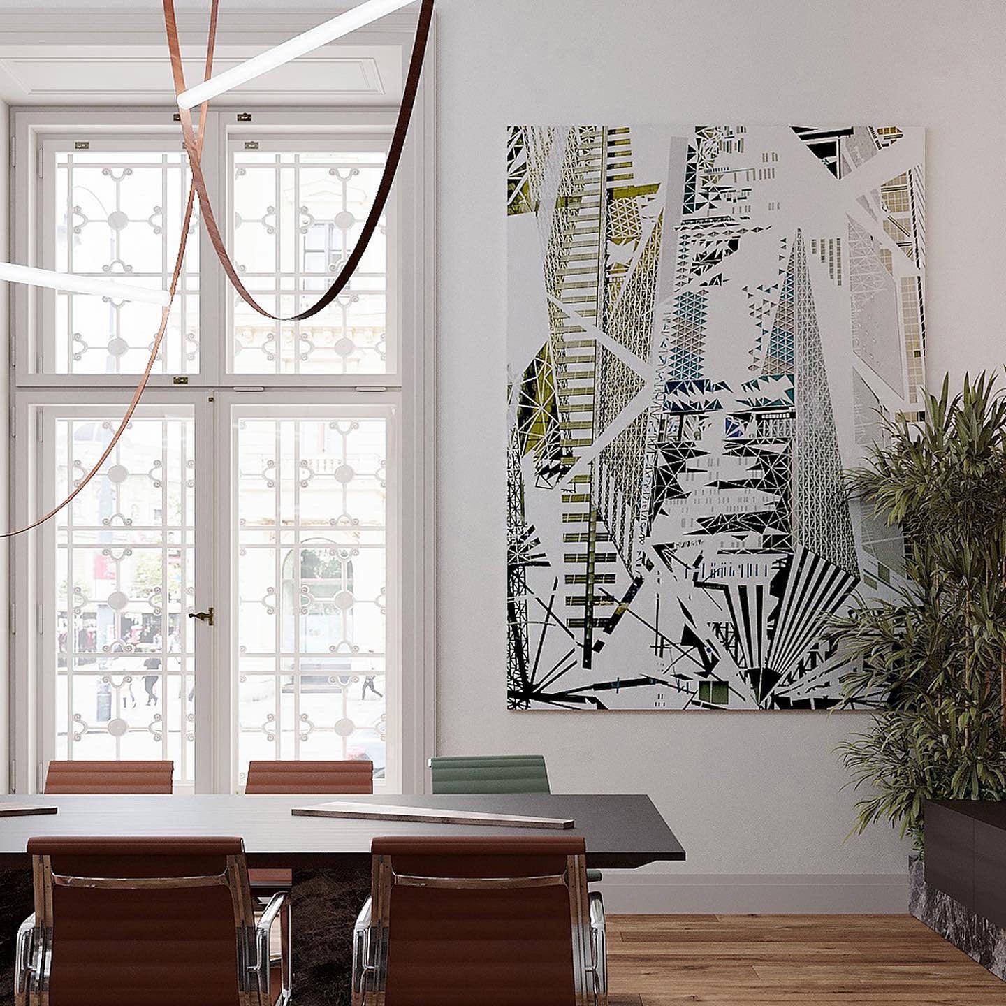 Solara Pendant Lamp Tracer Belt - Neutral Decor