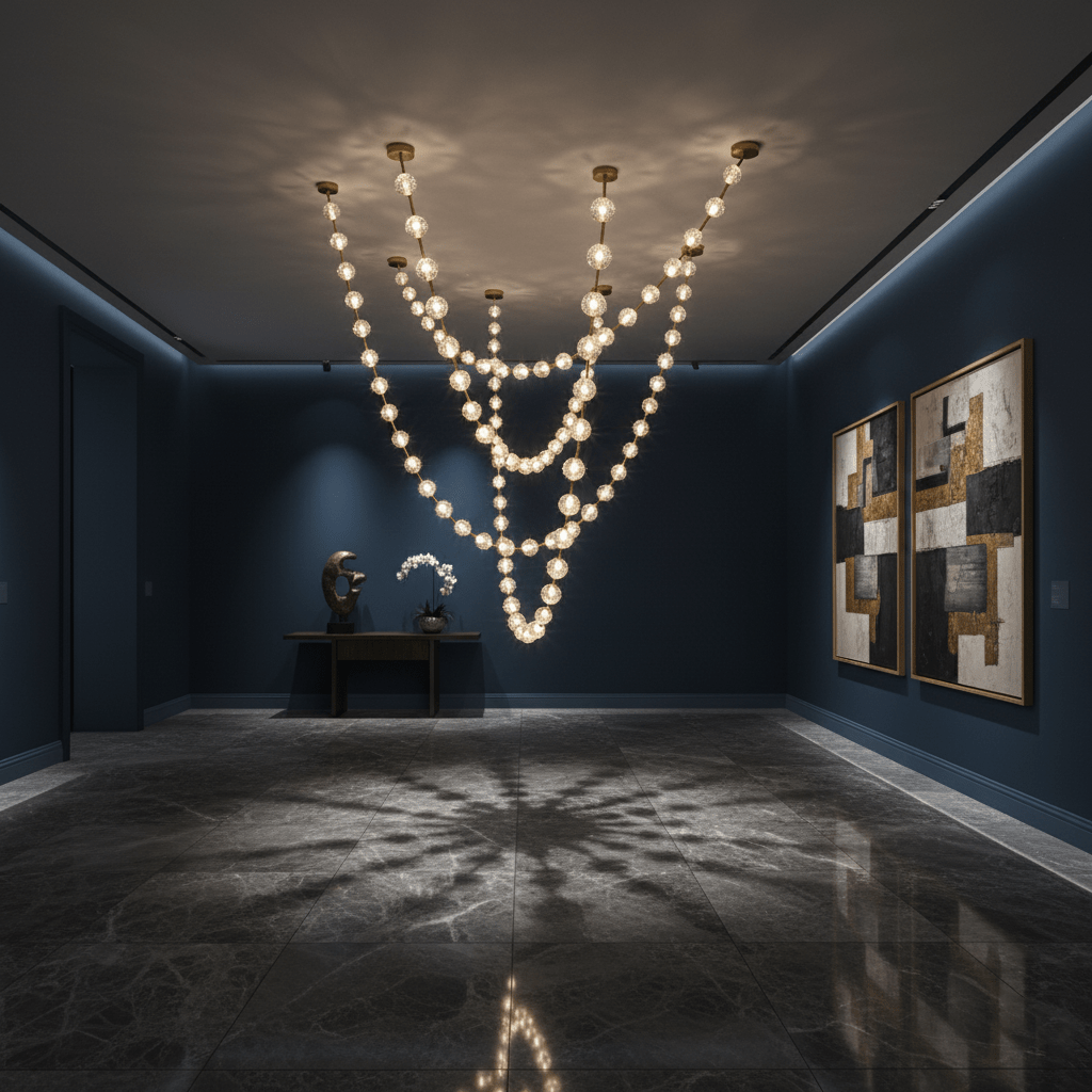 Lindencourt Strand Necklace Chandelier