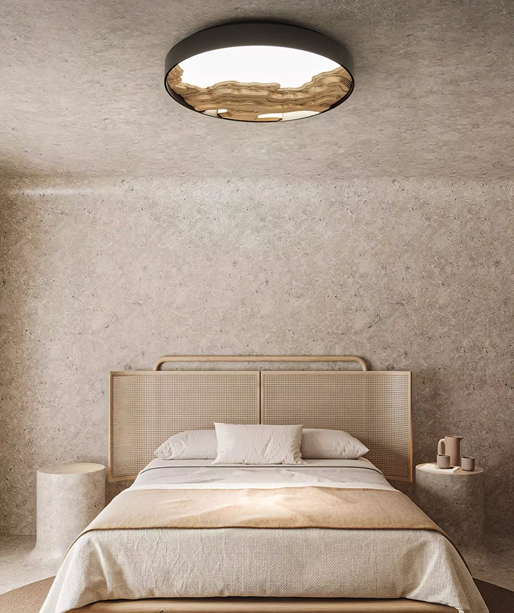 Rinaraine Ceiling Light Wood Oriental Natural