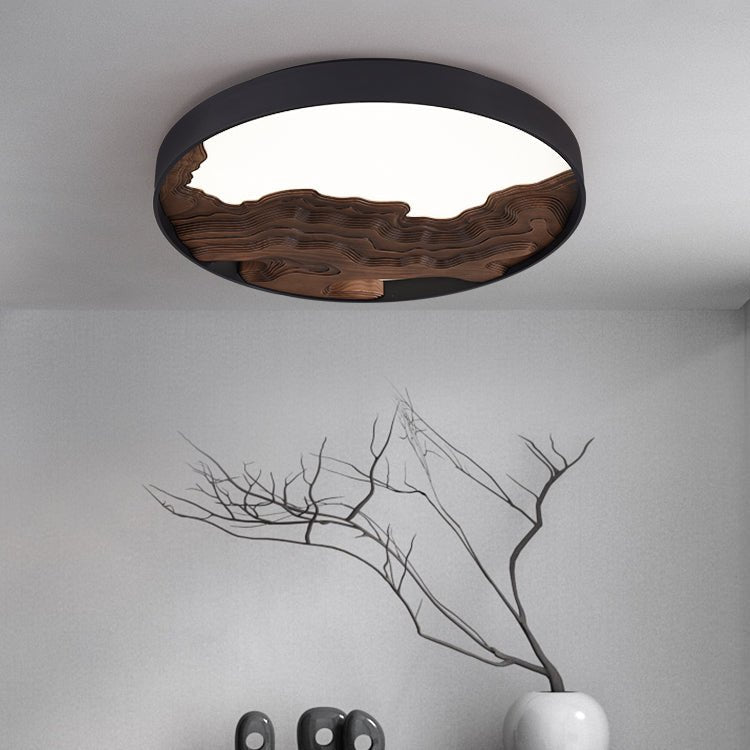 Rinaraine Ceiling Light Wood Oriental Natural