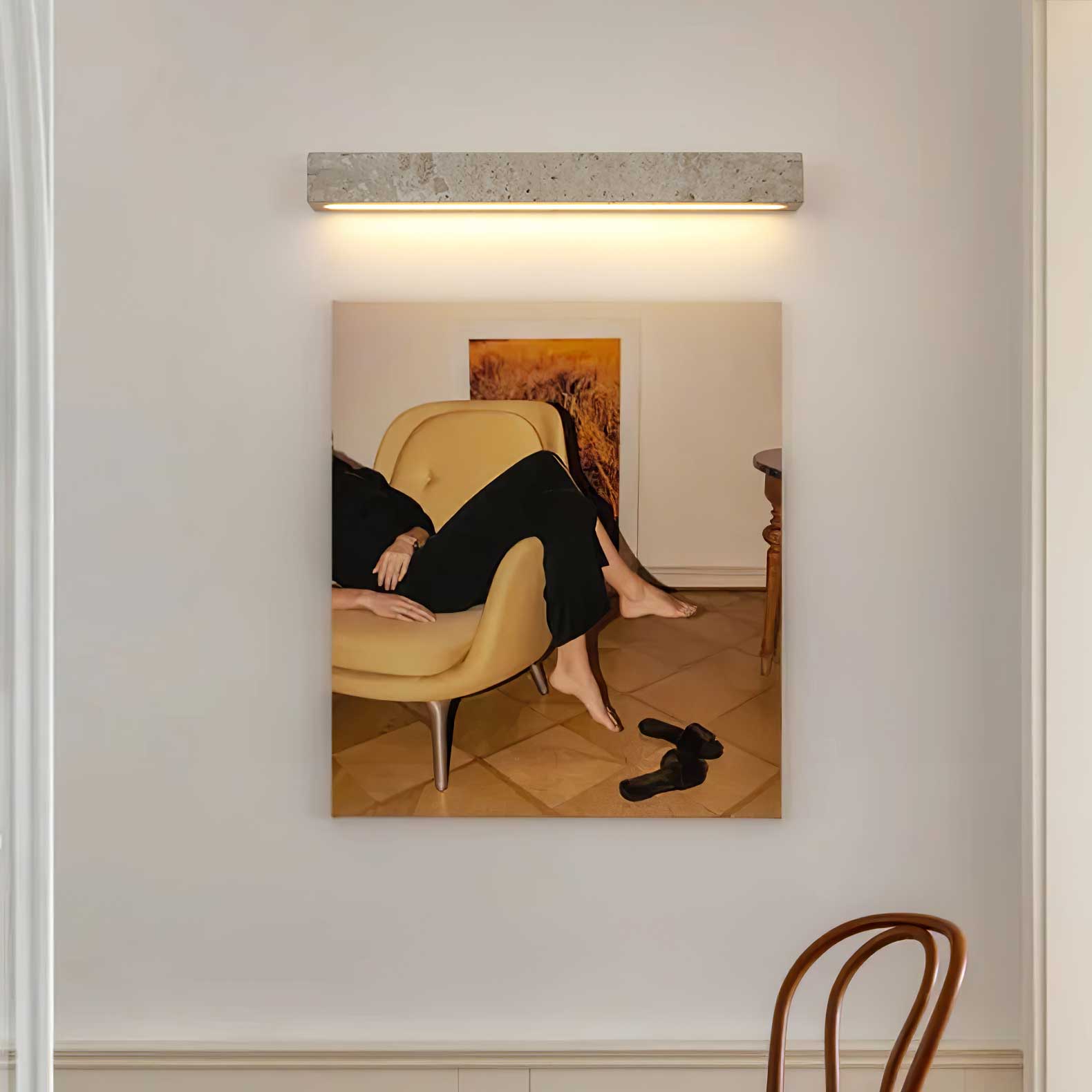 Ardora Travertine Pendant Light - Neutral Decor