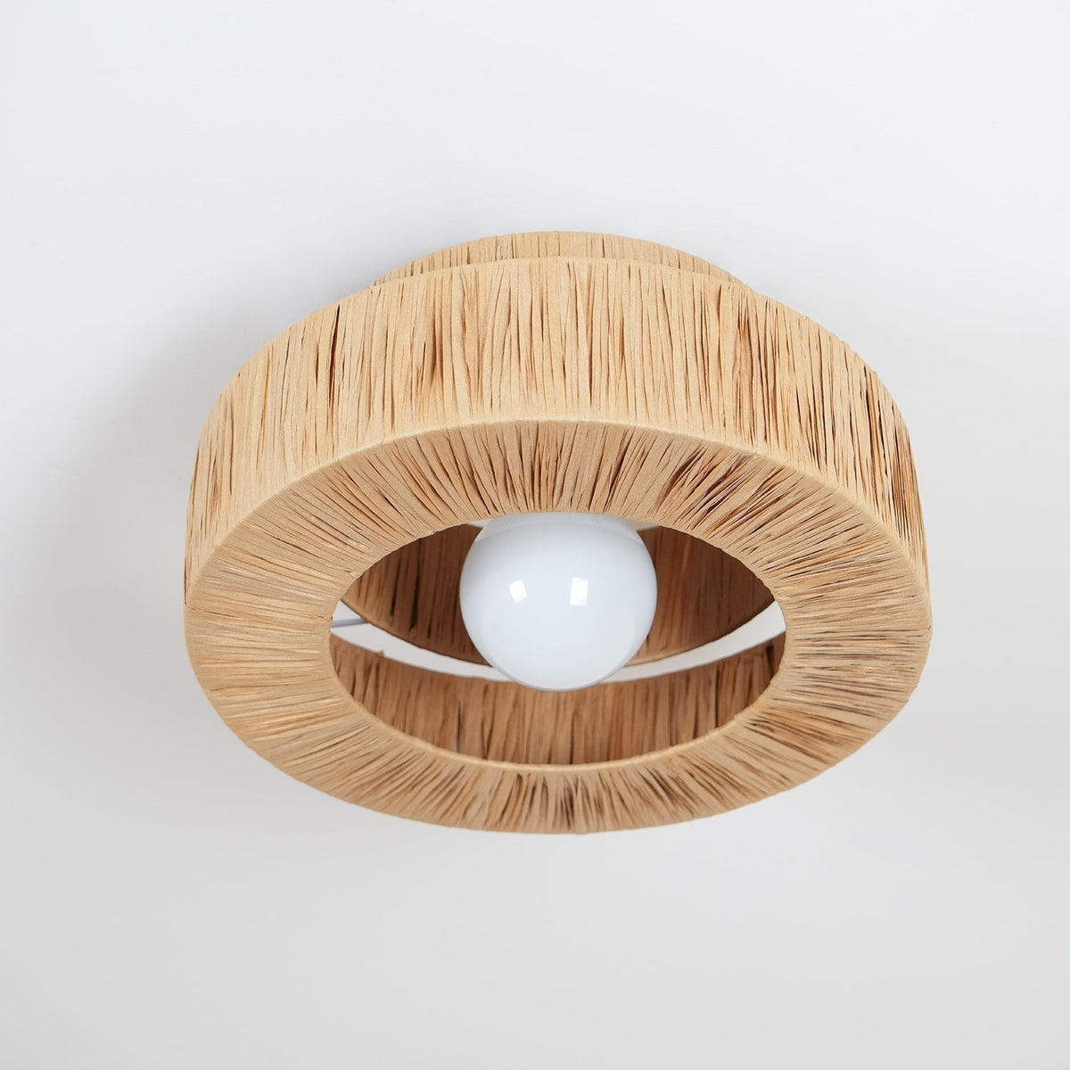 Ilthean Natural Straw Art Ceiling Lamp