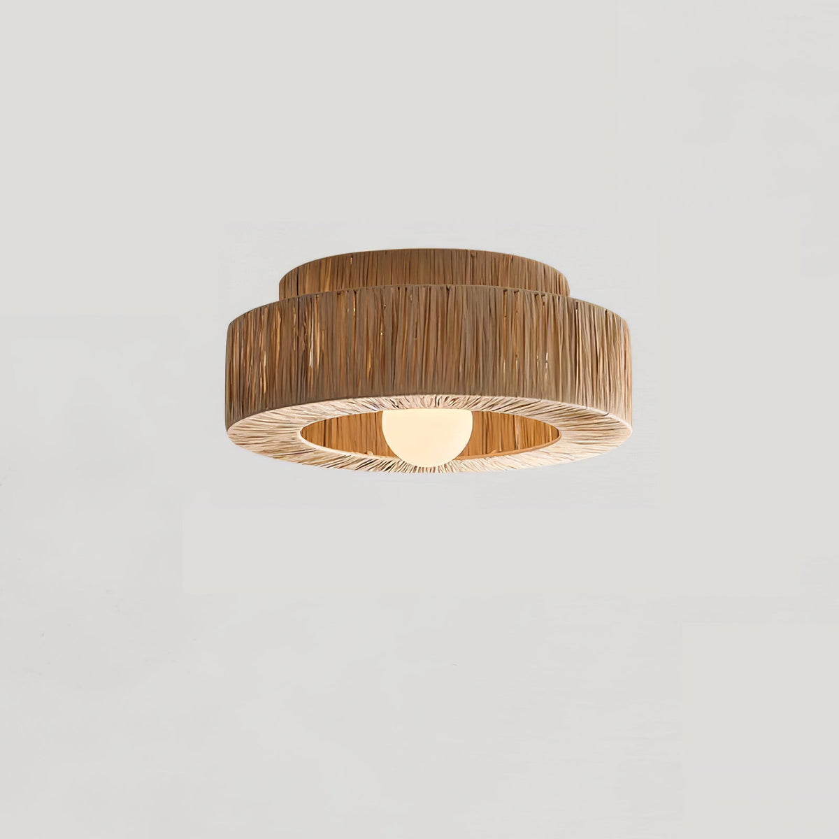 Ilthean Natural Straw Art Ceiling Lamp