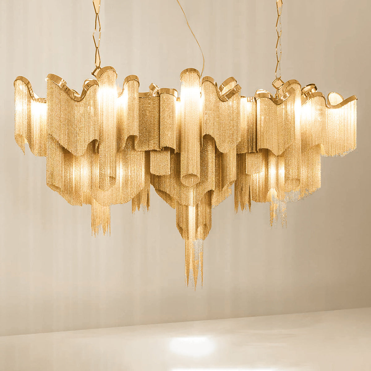 Noririne Stream Chain Chandelier