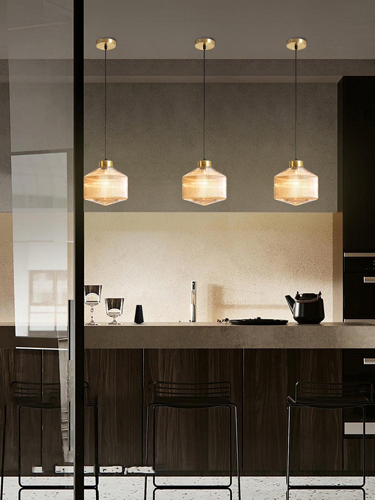 Velorarn Glass Artistic Pendant Light