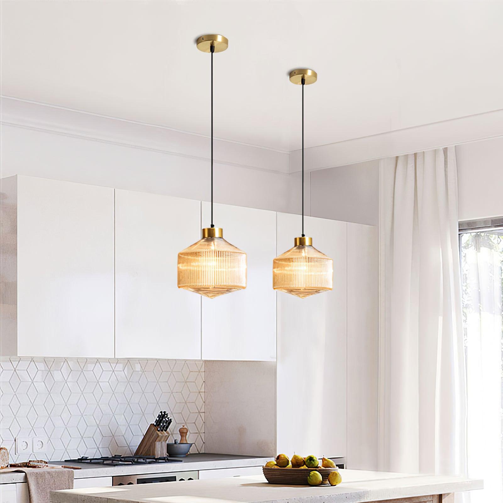 Velorarn Glass Artistic Pendant Light