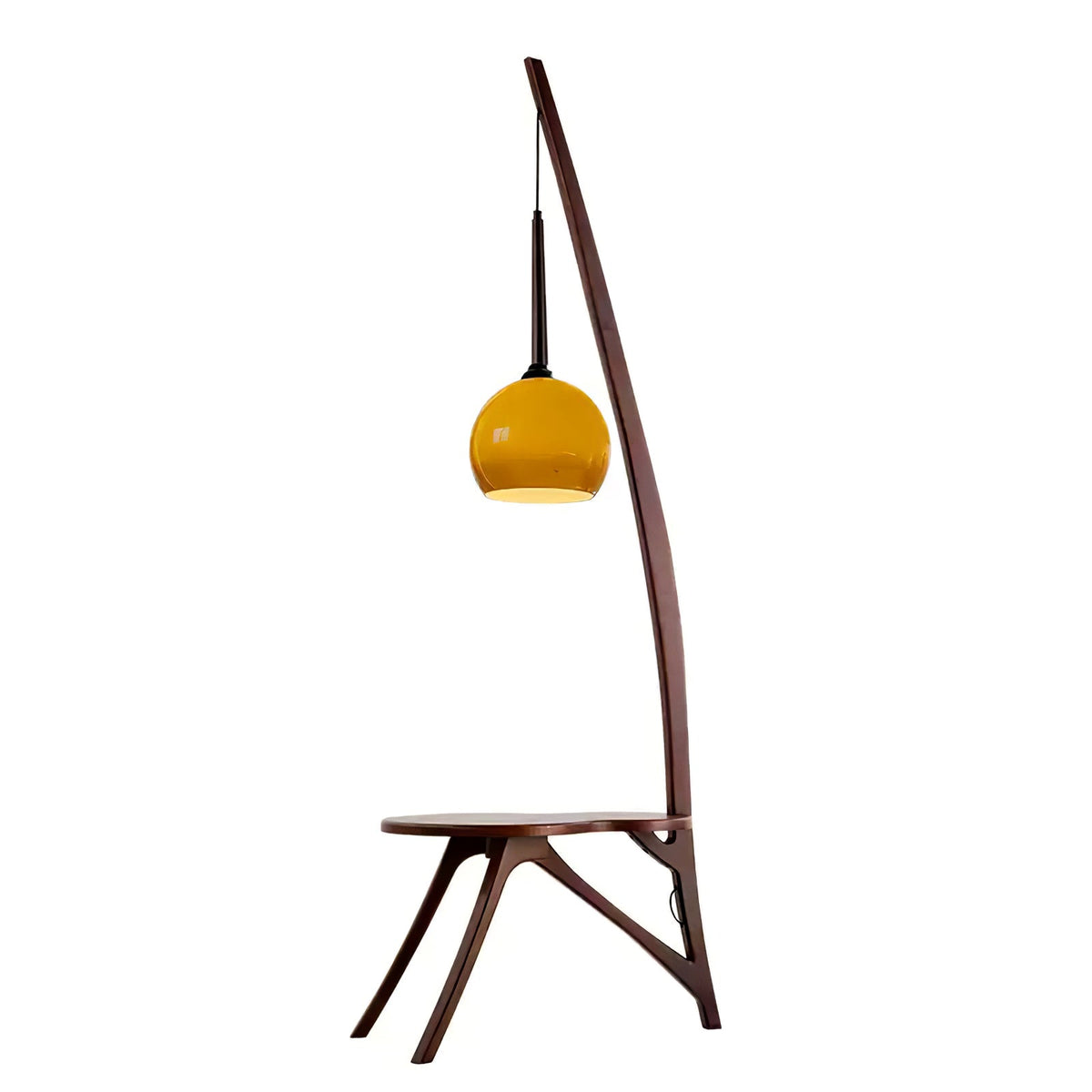 Natura Wood Hanging Floor Lamp