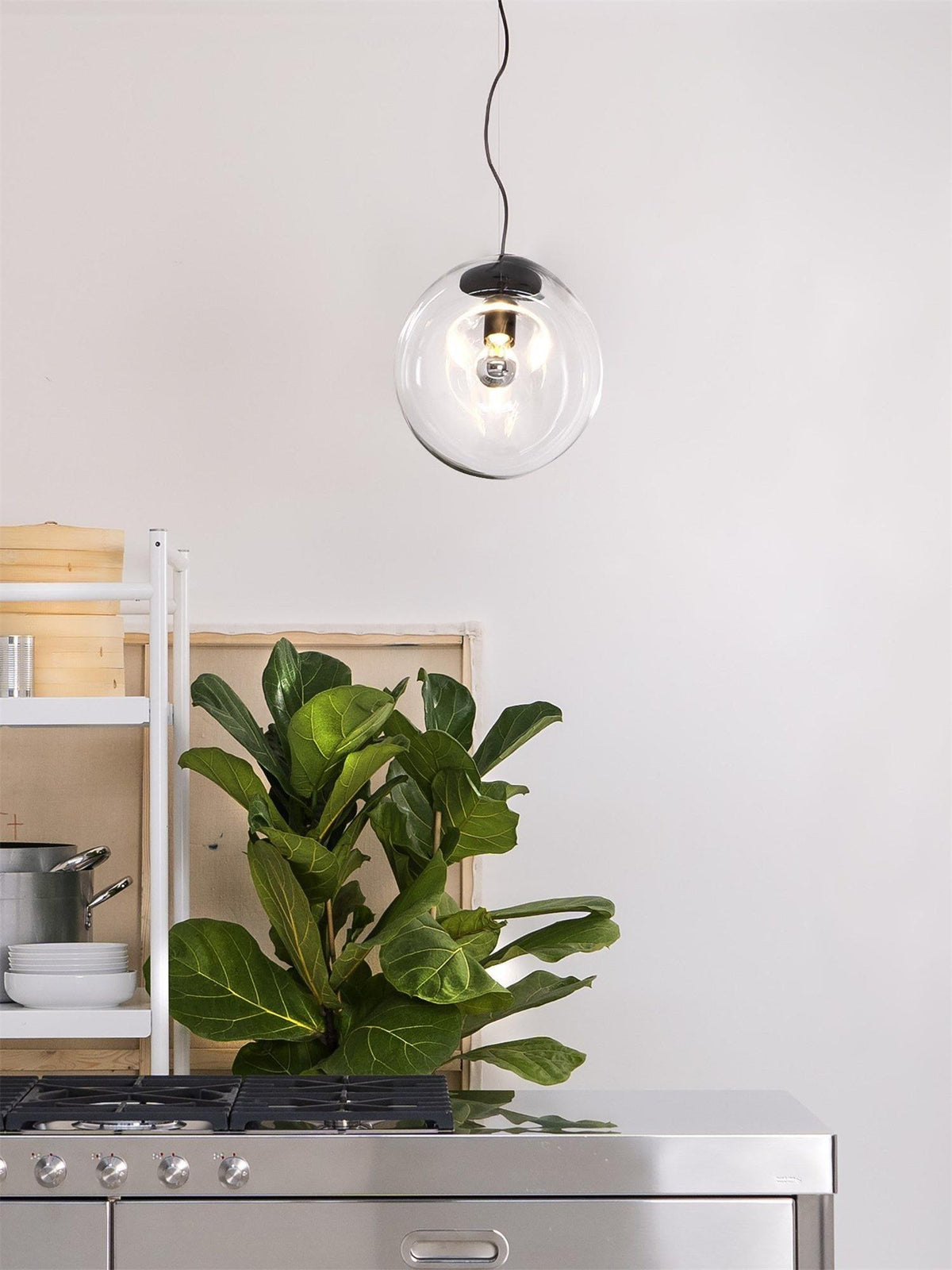 Rune Minimalist Glass Pendant Light
