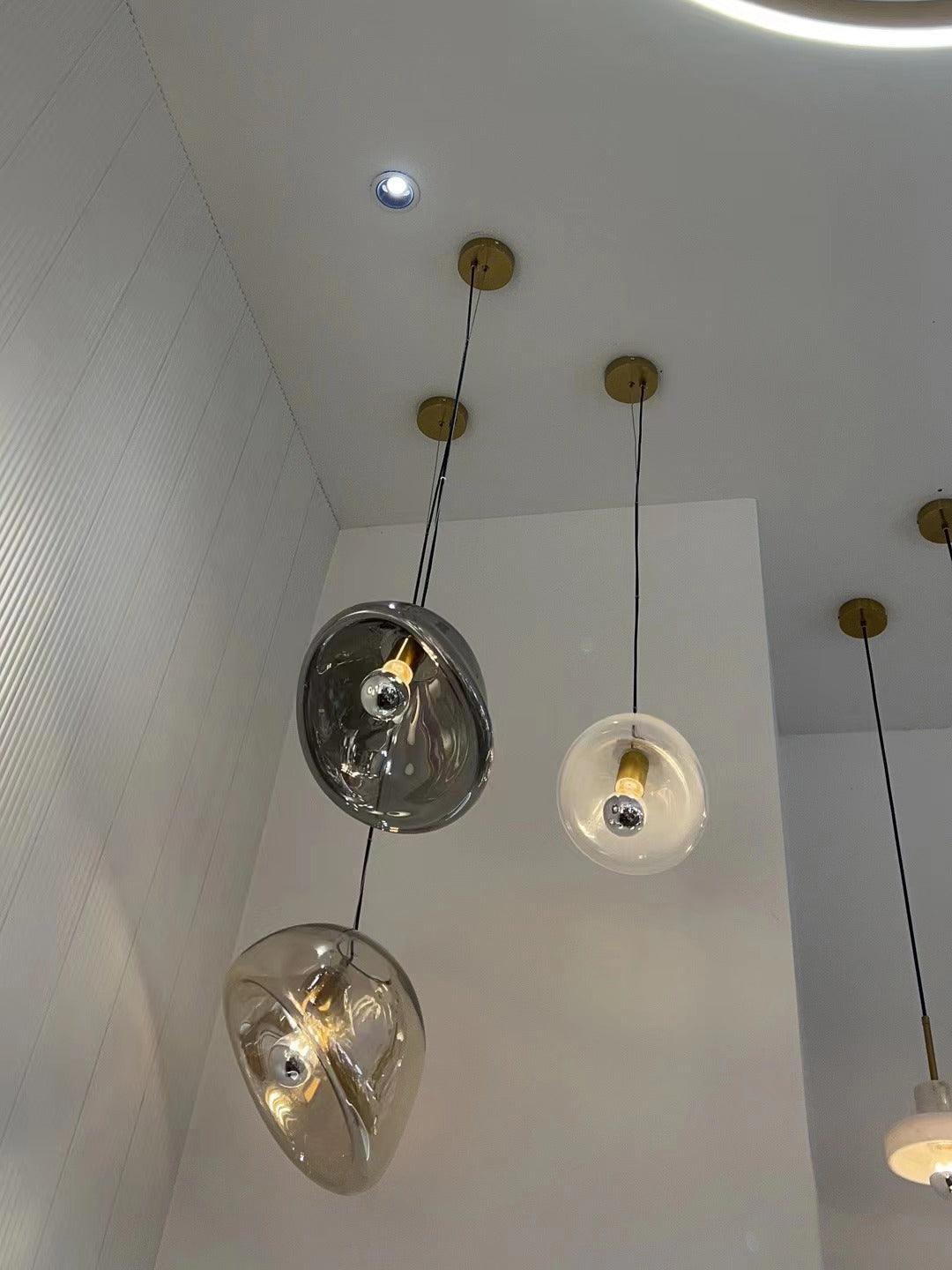 Rune Minimalist Glass Pendant Light