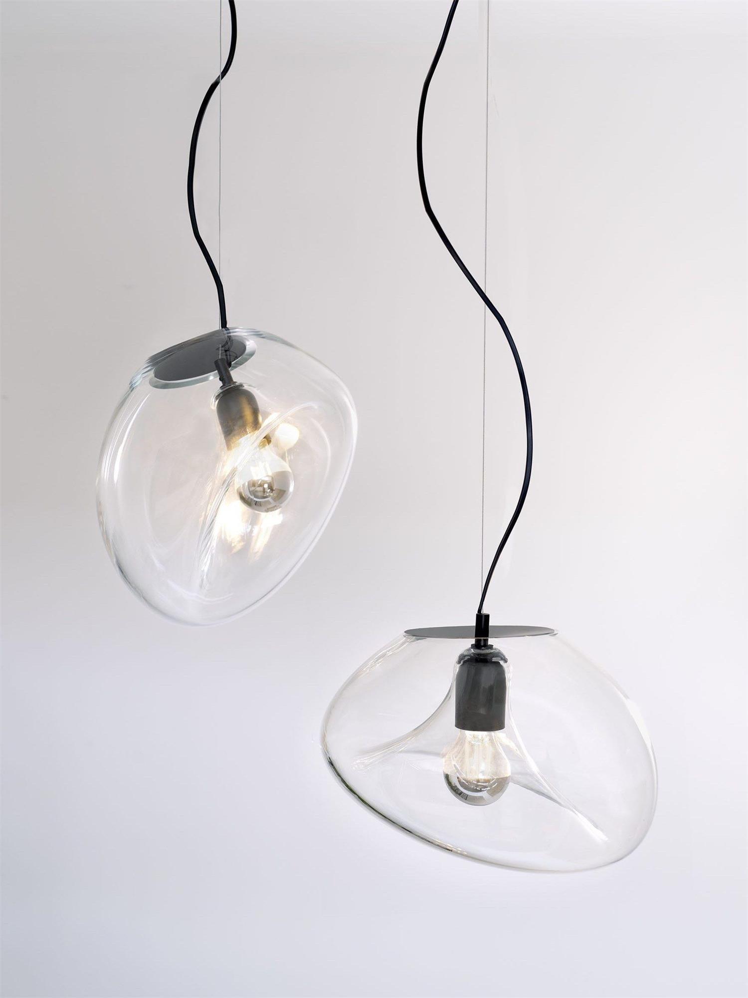 Rune Minimalist Glass Pendant Light