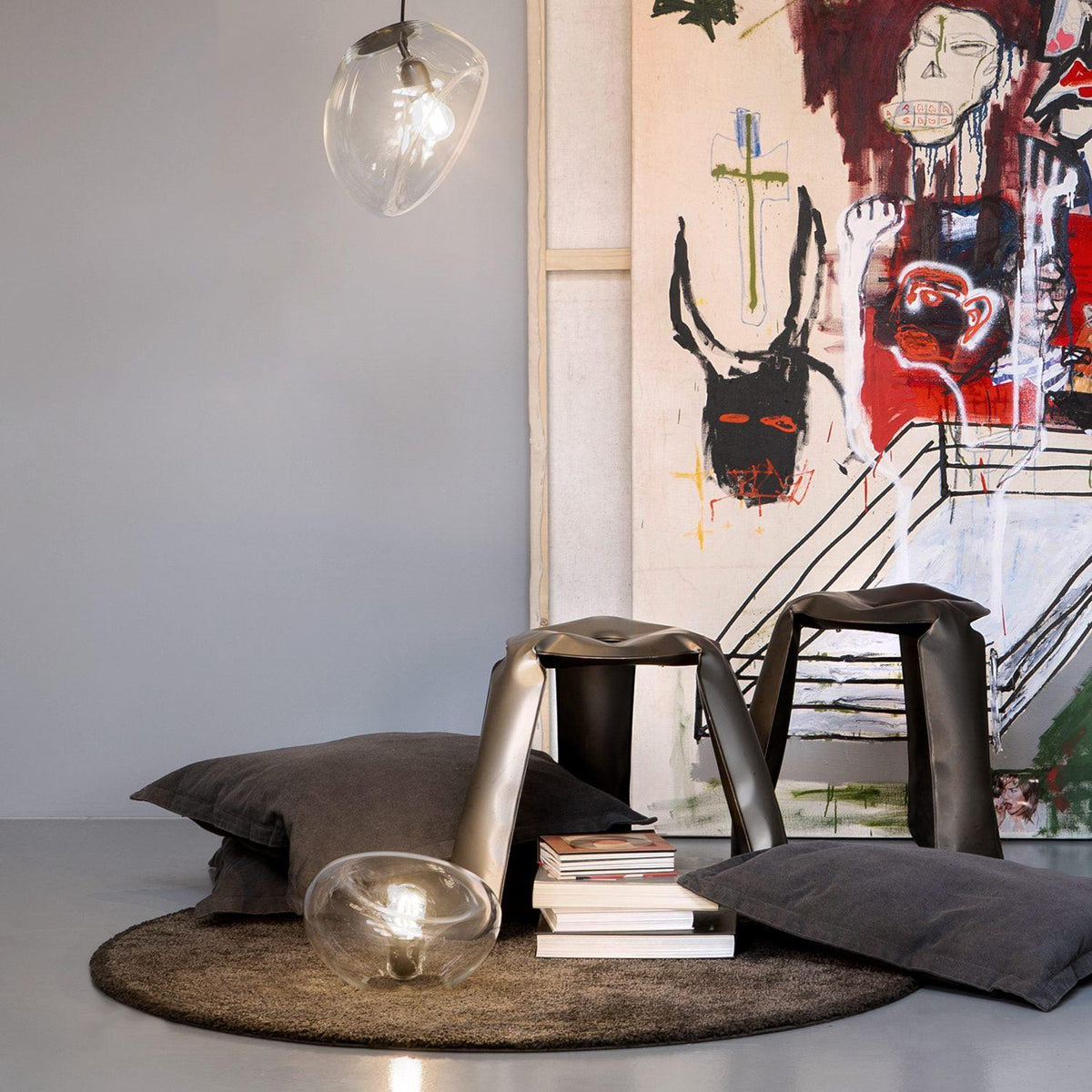 Rune Minimalist Glass Pendant Light