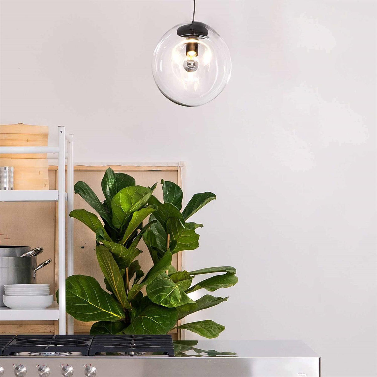 Rune Minimalist Glass Pendant Light