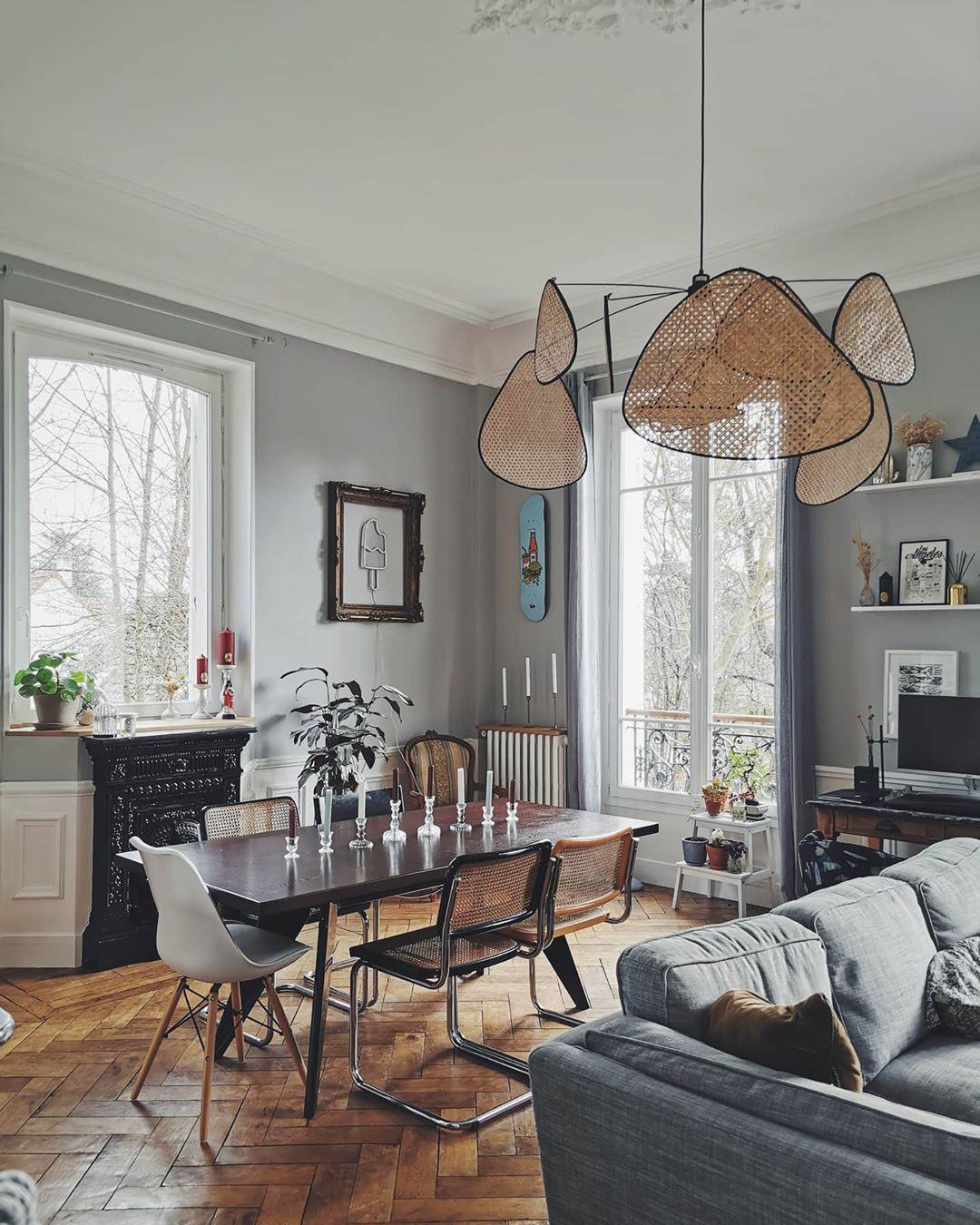 Orelivora Chandelier Screen Cannage Suspension Retro
