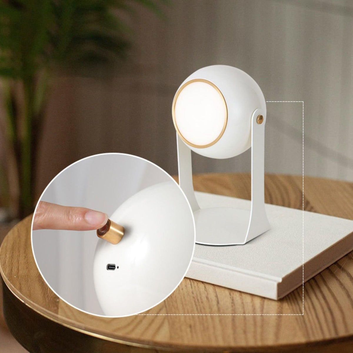 Ulsken Acrylic Minimalist Table Lamp