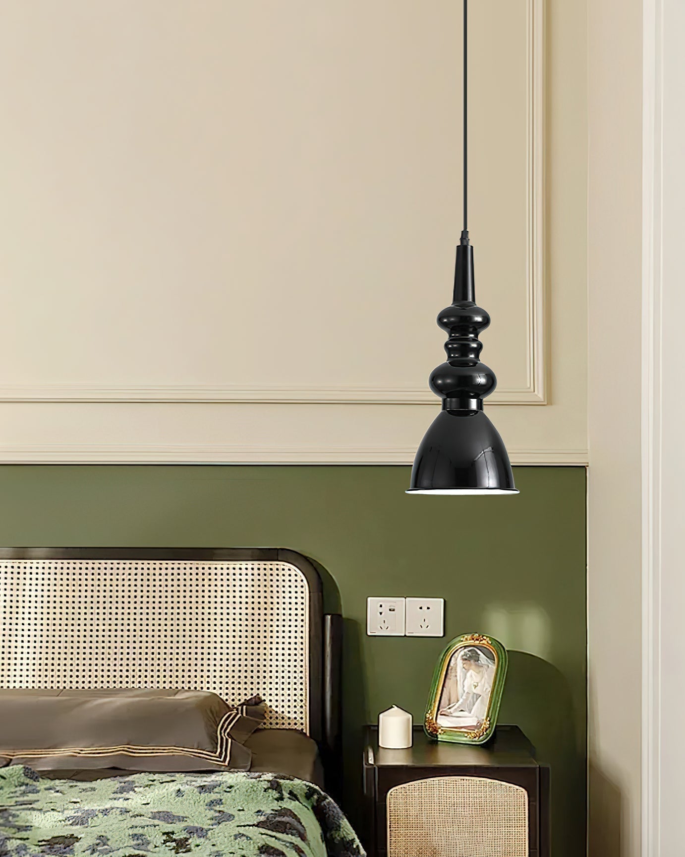 Hven Nordic Art Noir Pendant Light