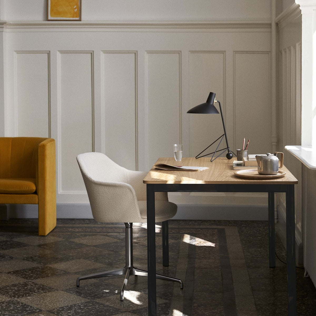 Pivot Industrial Table Lamp