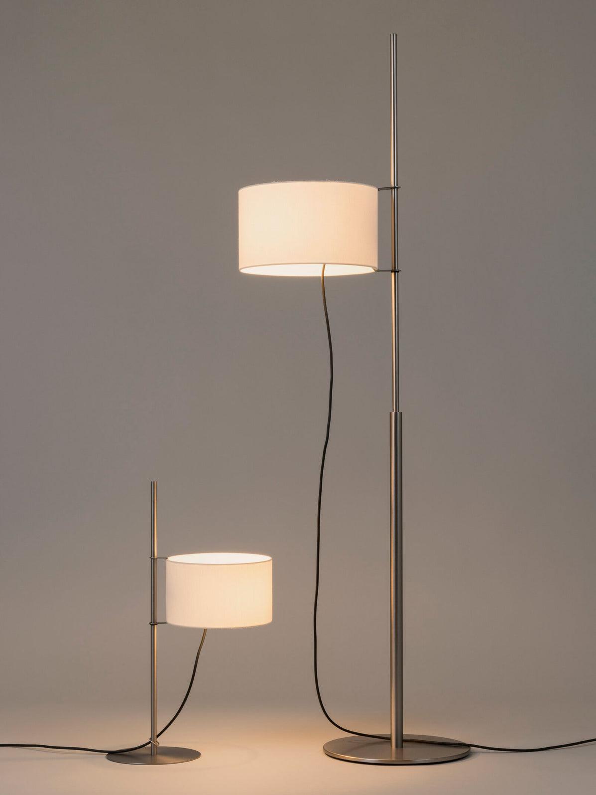 Vindis Wood Fabric Floor Lamp