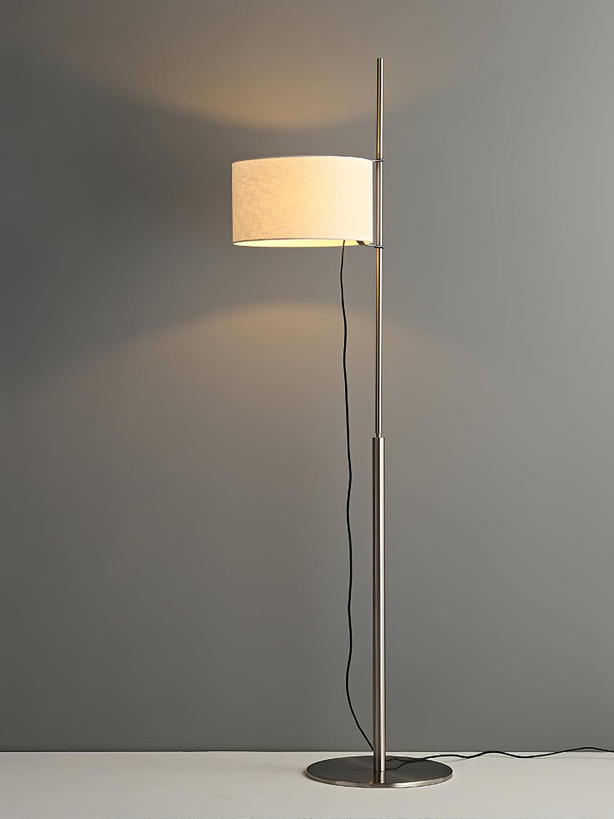 Vindis Wood Fabric Floor Lamp