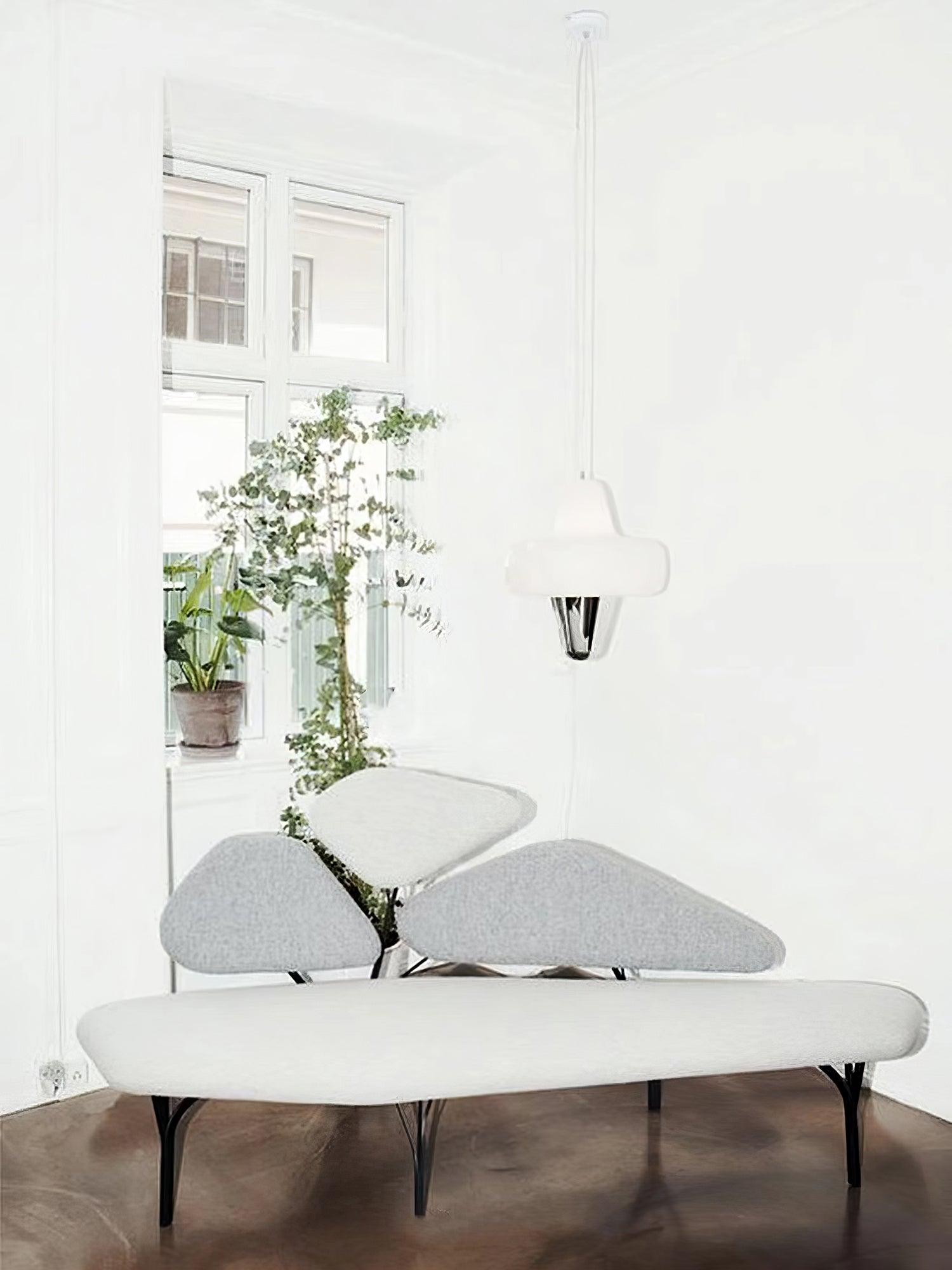 Nuvia Minimalist Glass Pendant Lamp