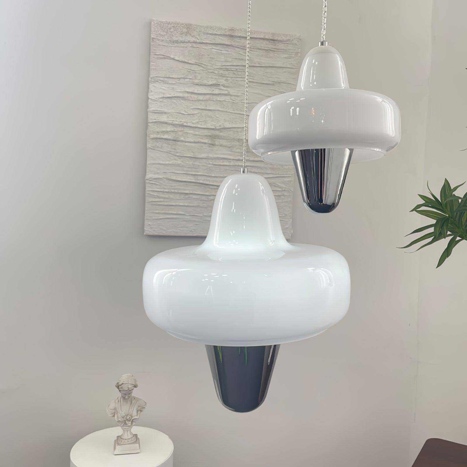 Nuvia Minimalist Glass Pendant Lamp