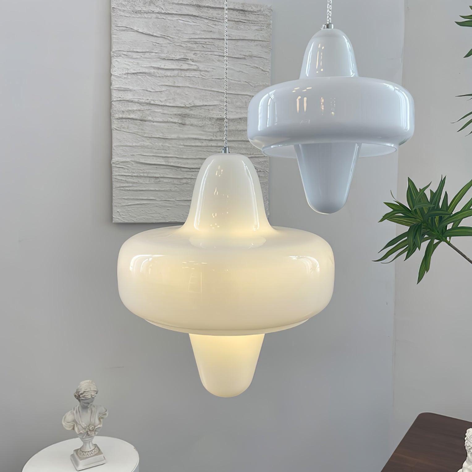 Nuvia Minimalist Glass Pendant Lamp