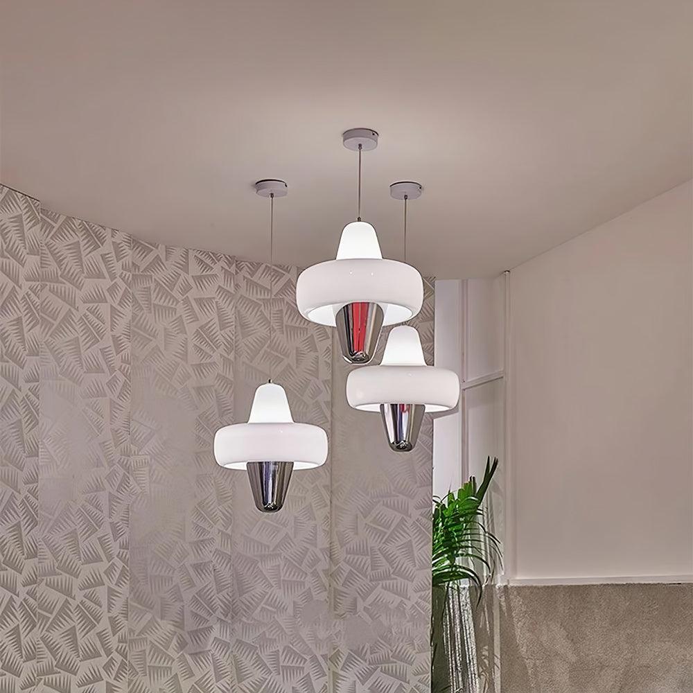 Nuvia Minimalist Glass Pendant Lamp