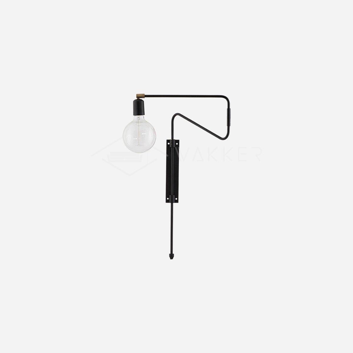 Elsoreth Modern Minimalist Swing Wall Lamp