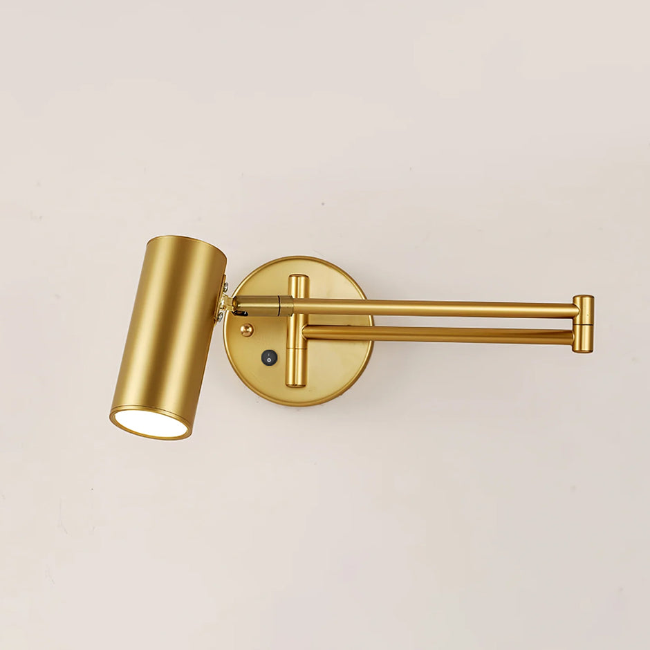 Sabine Adjustable Swing Arm Wall Lamp