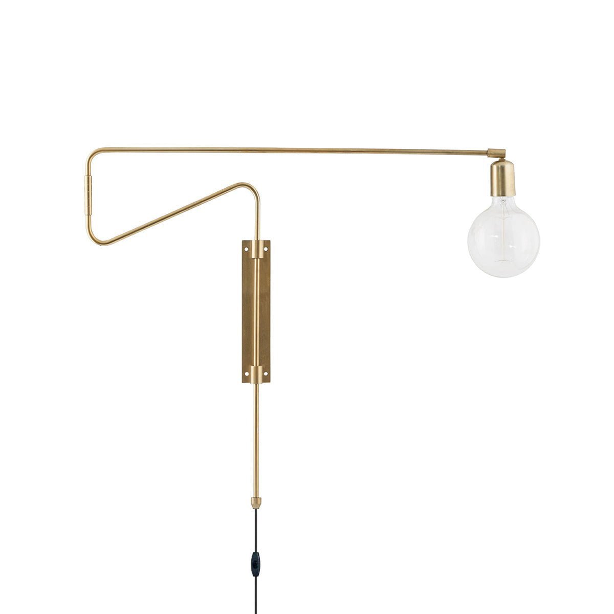 Elsoreth Modern Minimalist Swing Wall Lamp