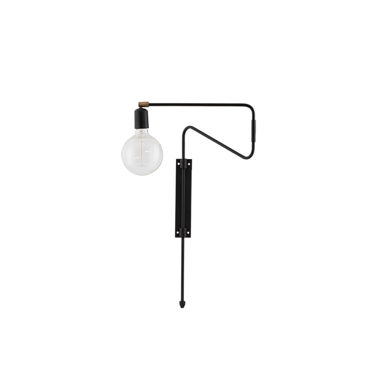 Elsoreth Modern Minimalist Swing Wall Lamp