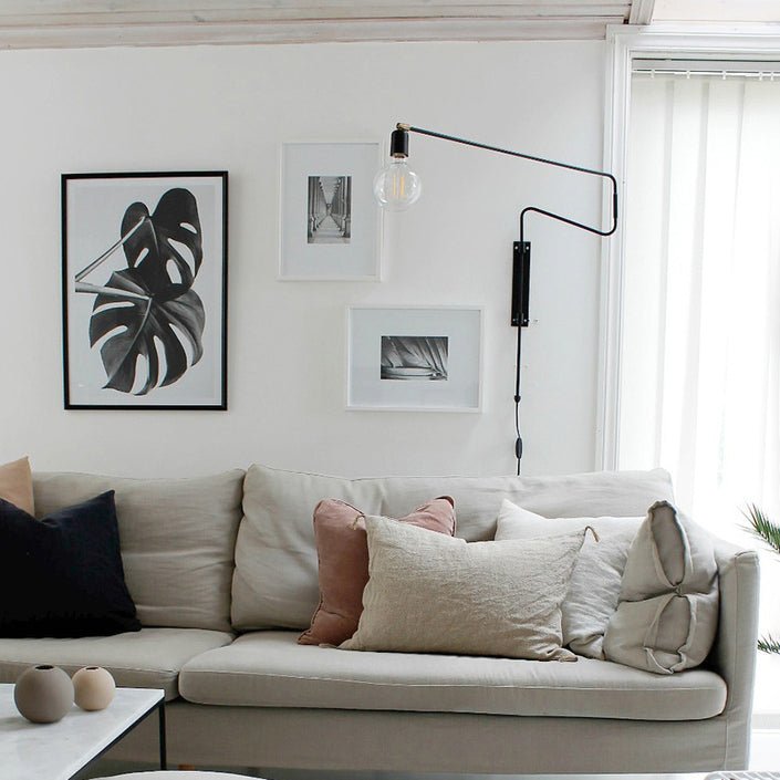 Elsoreth Modern Minimalist Swing Wall Lamp