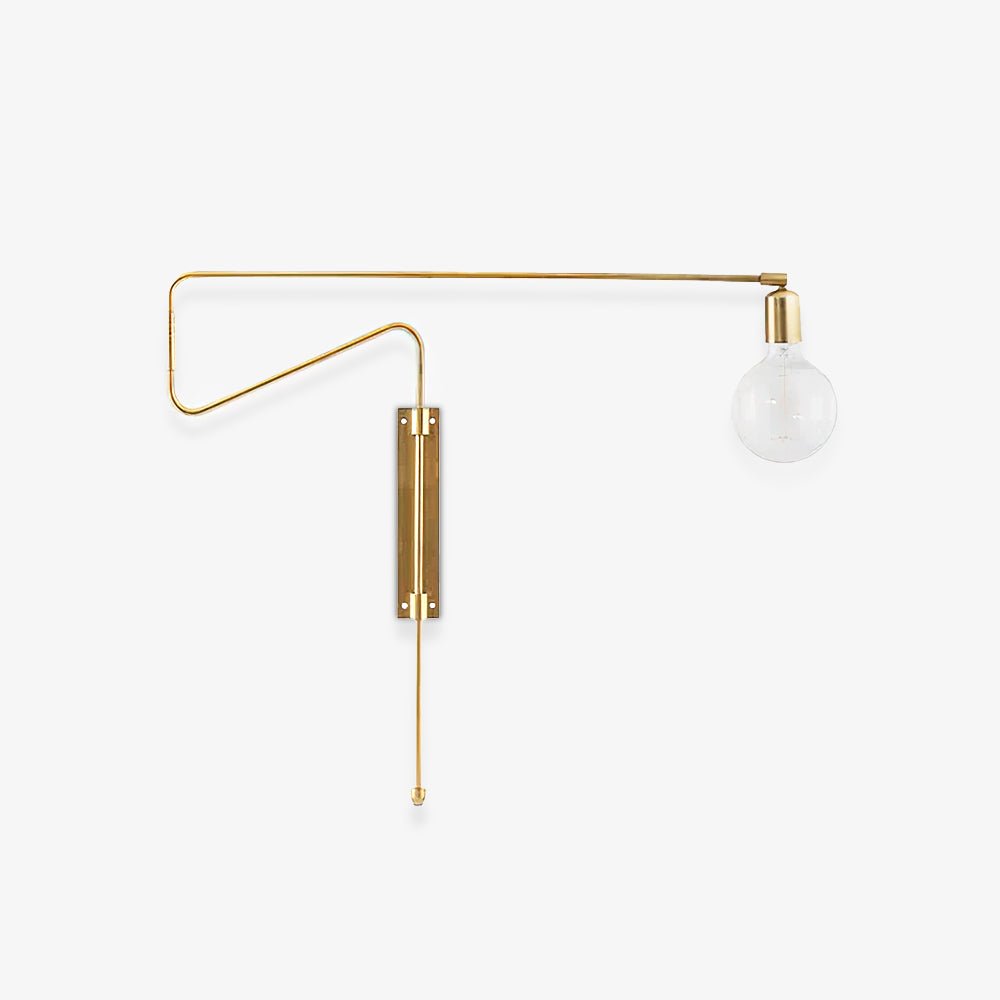 Elsoreth Modern Minimalist Swing Wall Lamp