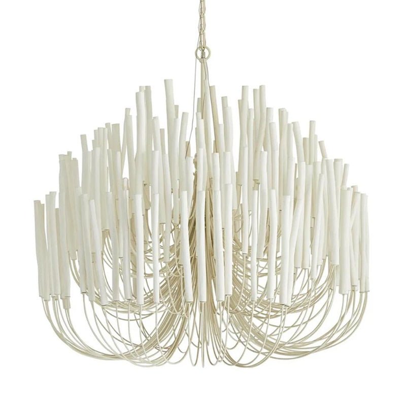 Nyphaiel Postmodern Luxury Wood Chandelier - Neutral Decor