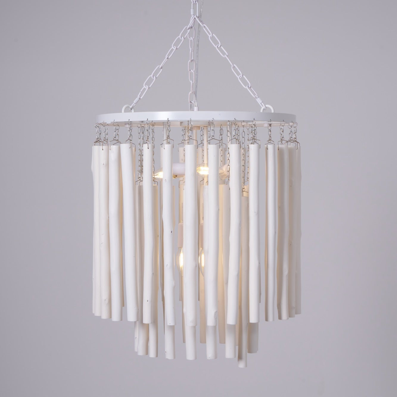 Nyphaiel Postmodern Luxury Wood Chandelier - Neutral Decor