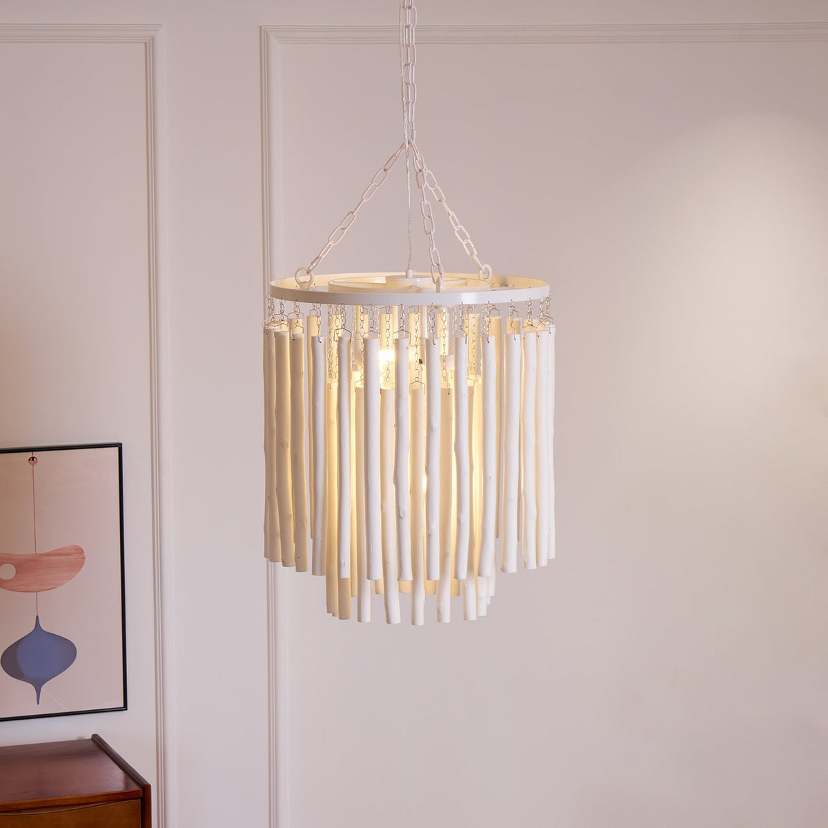 Ravenborne Wood Chandelier