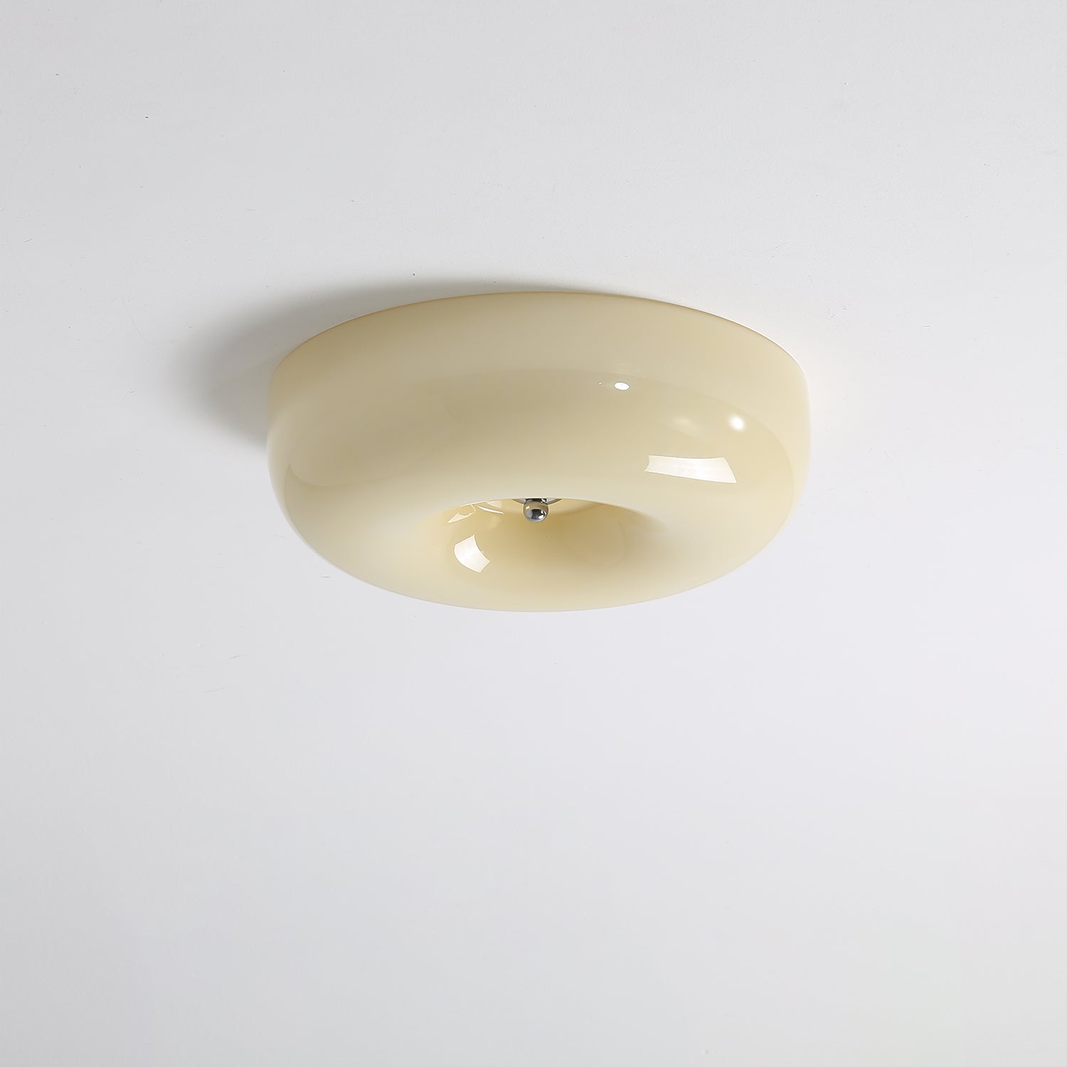 Rosemont Swirl Glass Flush Mount Ceiling Light