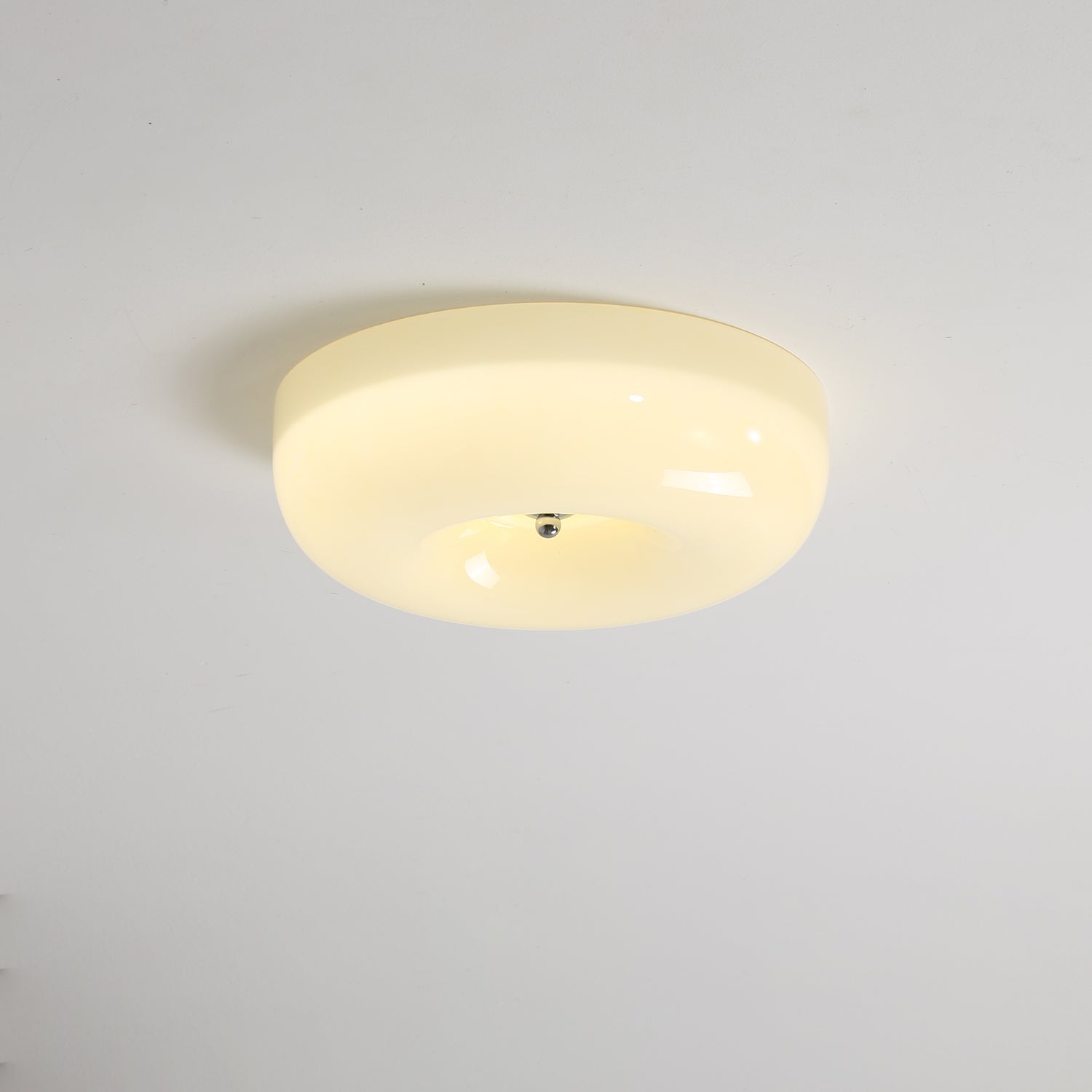 Rosemont Swirl Glass Flush Mount Ceiling Light