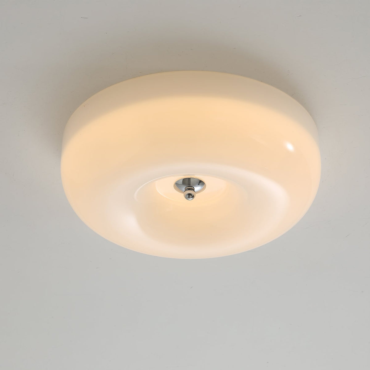Rosemont Swirl Glass Flush Mount Ceiling Light